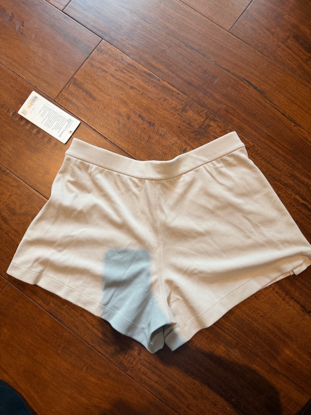 lululemon athletica Cream Athletic Knit Shorts - Picture 4 of 5